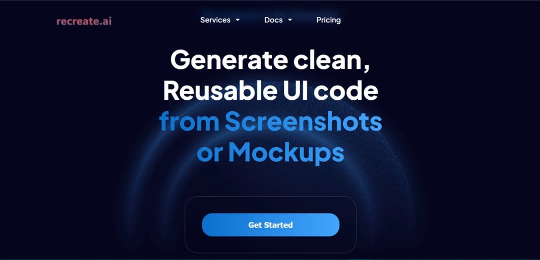 RECREATE AI [🚧WIP] 